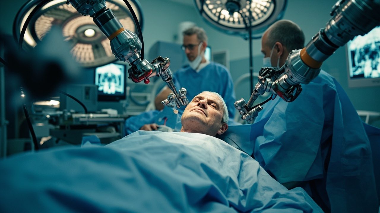 Cirurgia robótica da próstata
